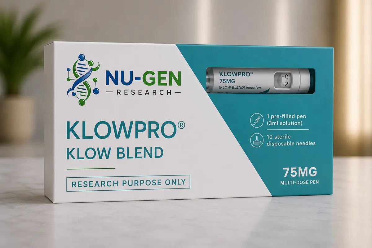 KlowPro 75mg packaging